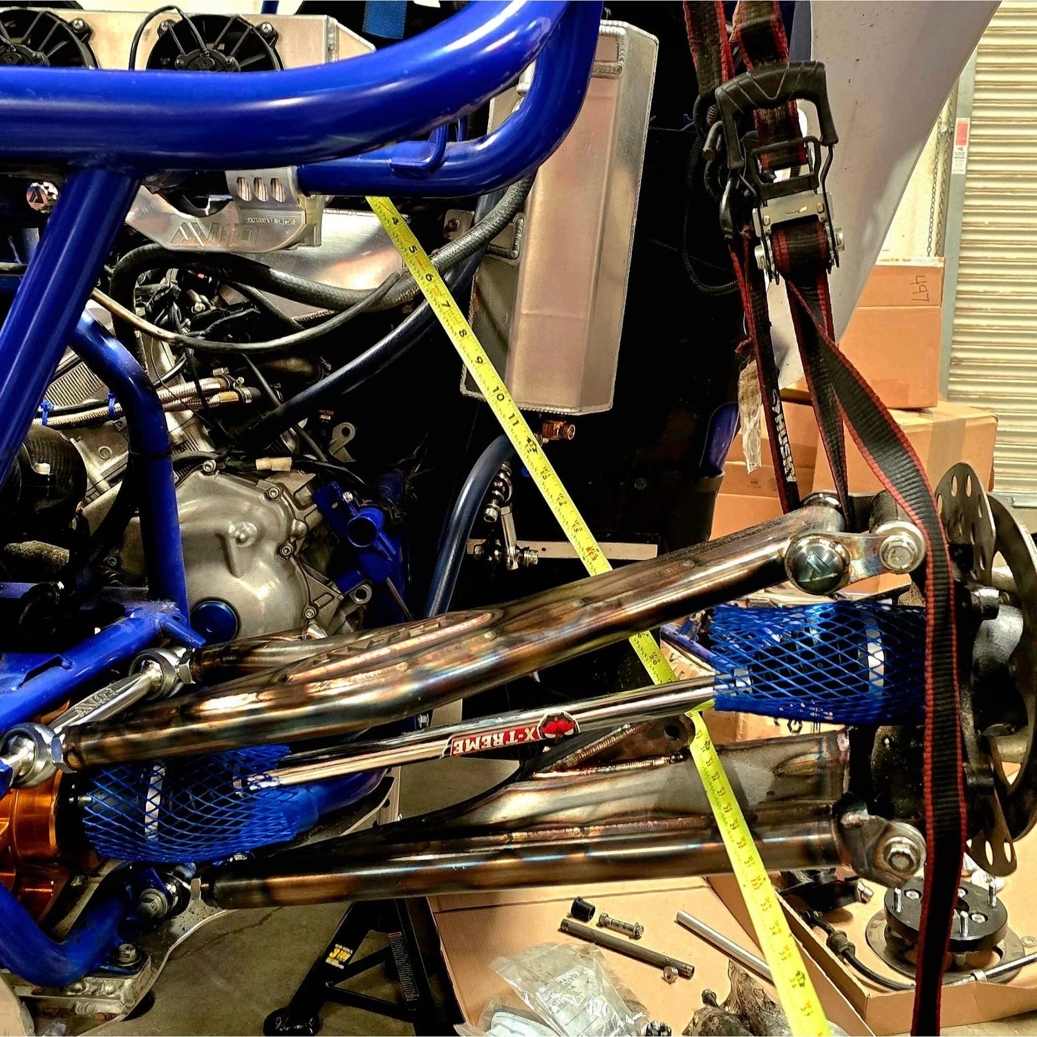 YXZ1000 MT72 Rear Mid-Travel SR Kit, 72-Inch - AVID Racing