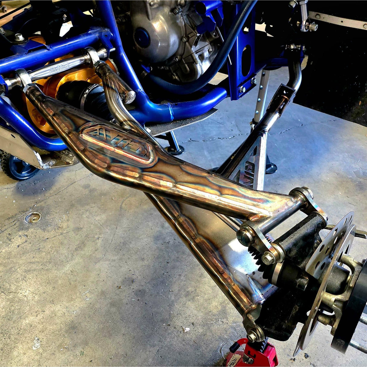 YXZ1000 MT72 Rear Mid-Travel SR Kit, 72-Inch - AVID Racing