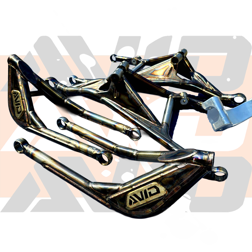 AVID Racing Can-Am Maverick R Baja Race Front Control Arm Kit chromoly and TIG welded arms