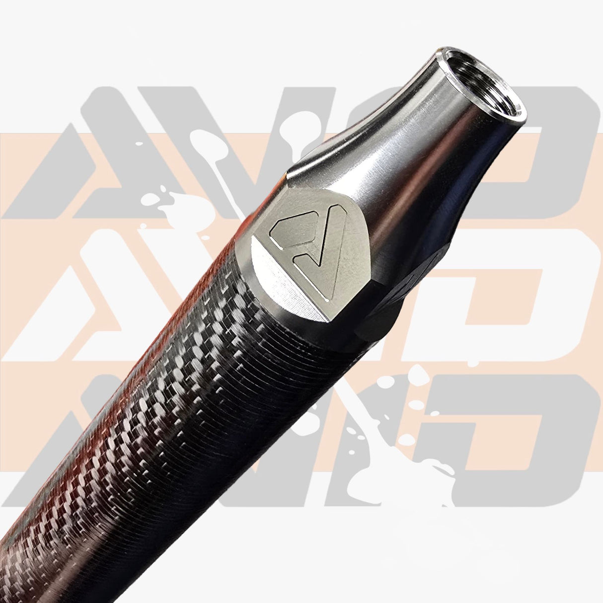 AVID Racing Polaris Pro R SC 5/8" Carbon Fiber Radius Rod Kit featuring carbon fiber tube bodies, titanium outer bungs, and aluminum 5/8 inch rod end