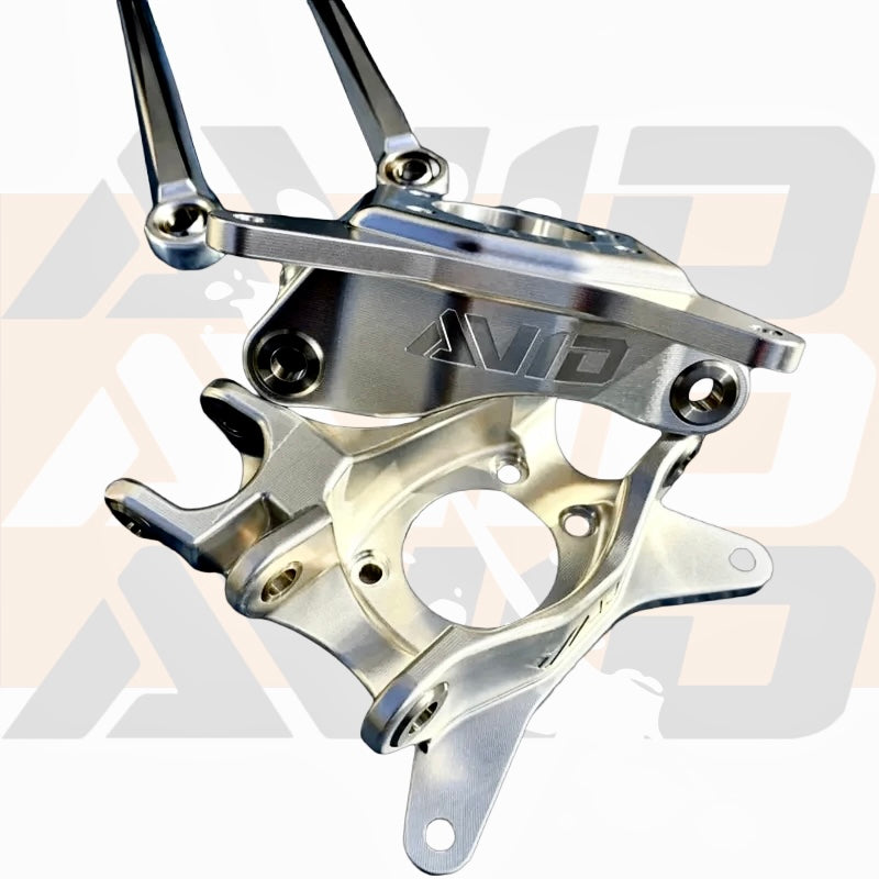 Polaris Pro R billet 7075 upright double shear spindle AVID Racing