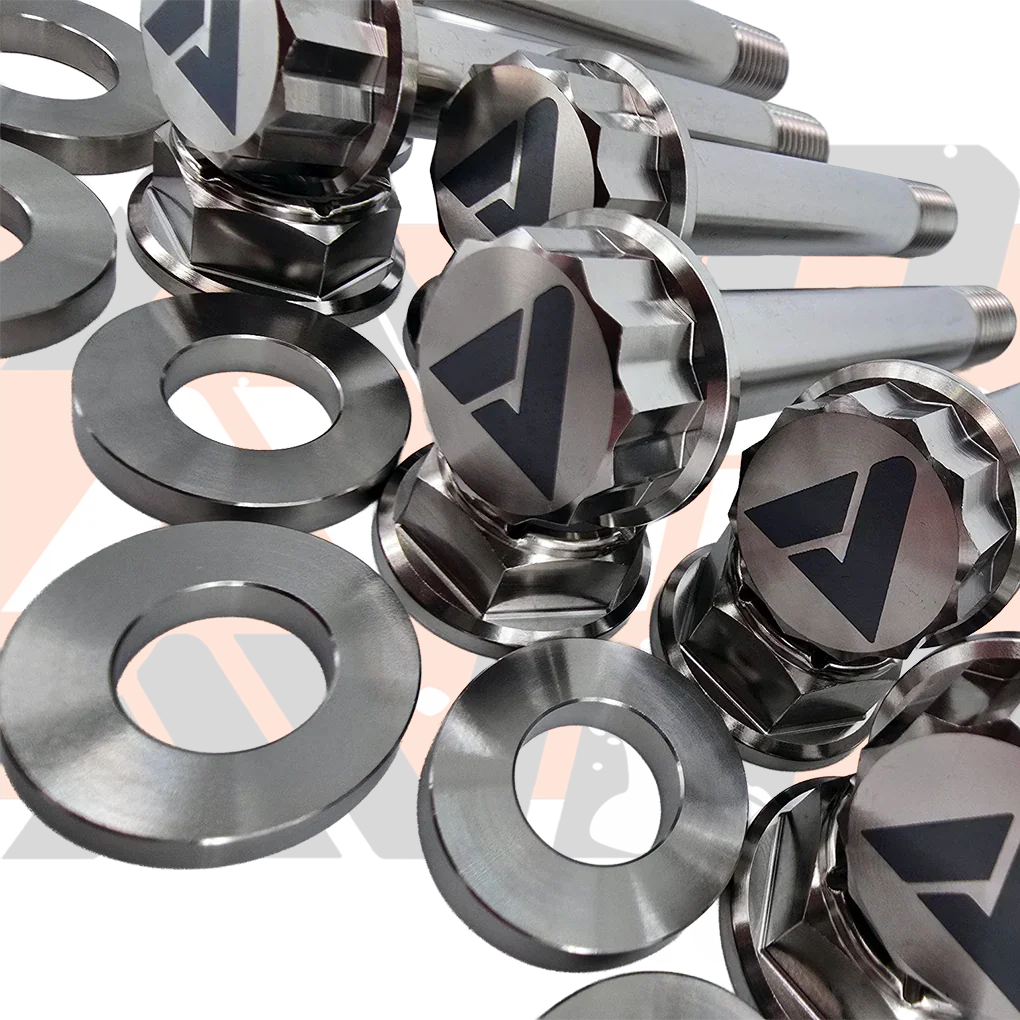 Yamaha YXZ1000 Rear Complete Pivot AVID Titanium Bolt Hardware Kit, 28 Piece