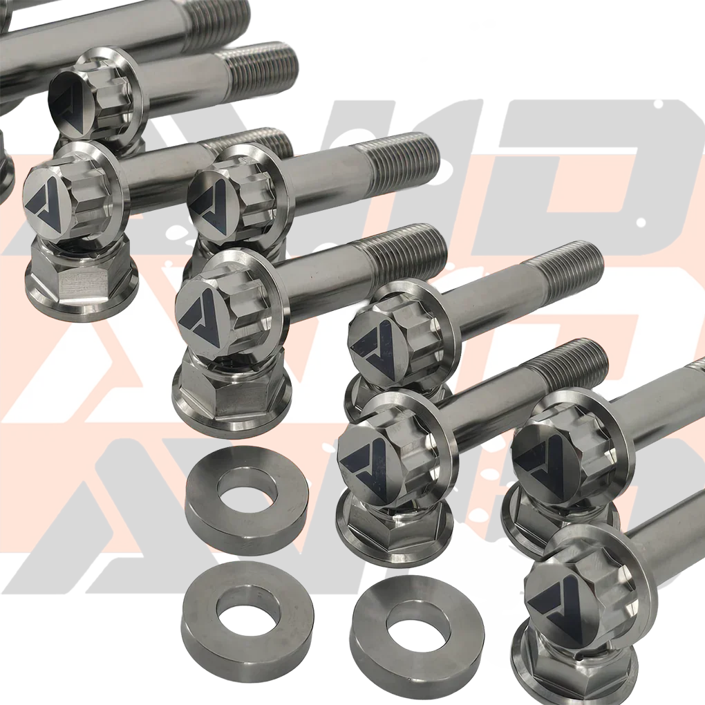 Polaris RZR Pro R 2-Seat Cage AVID Titanium Bolt Hardware Kit, 16 Piece