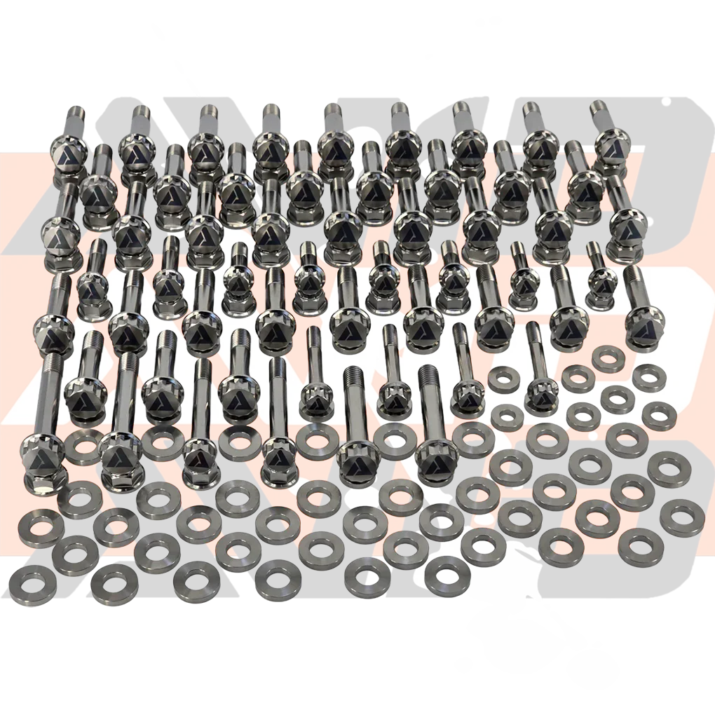 Can-Am Maverick R Ultimate AVID Titanium Bolt Hardware Kit, 142 Piece