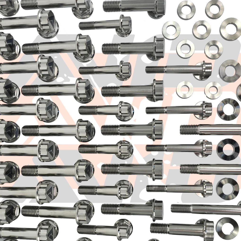 Can-Am Maverick R Ultimate AVID Titanium Bolt Hardware Kit, 142 Piece