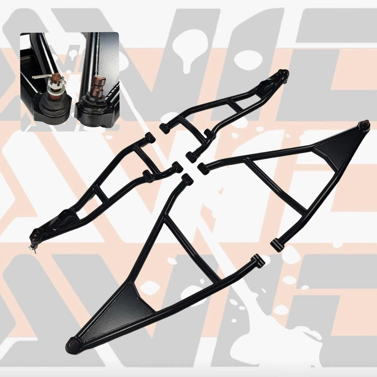 Can-Am X3 Front Tubular Control Arms