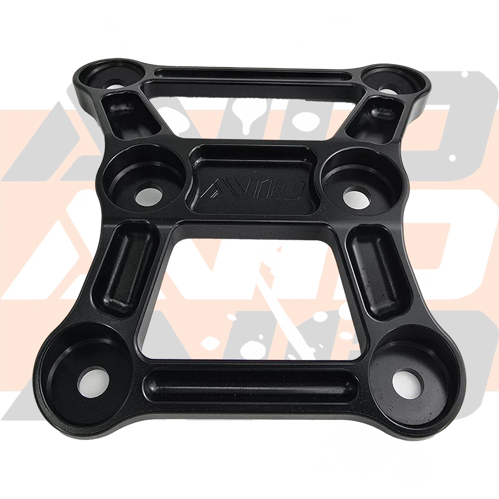 Can-Am X3 Billet Radius Rod Plate, Black