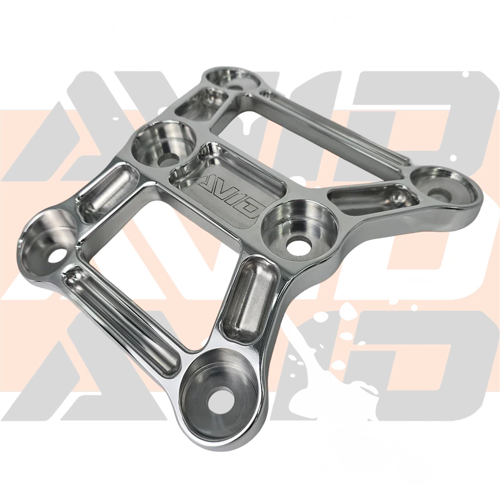 Can-Am X3 Billet Radius Rod Plate, Polished