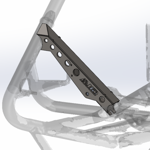 AVID YXZ1000 Rear 12" WIY Shock Tower