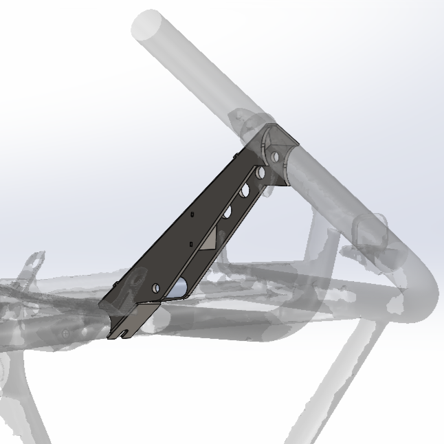 AVID YXZ1000 Rear 12" WIY Shock Tower