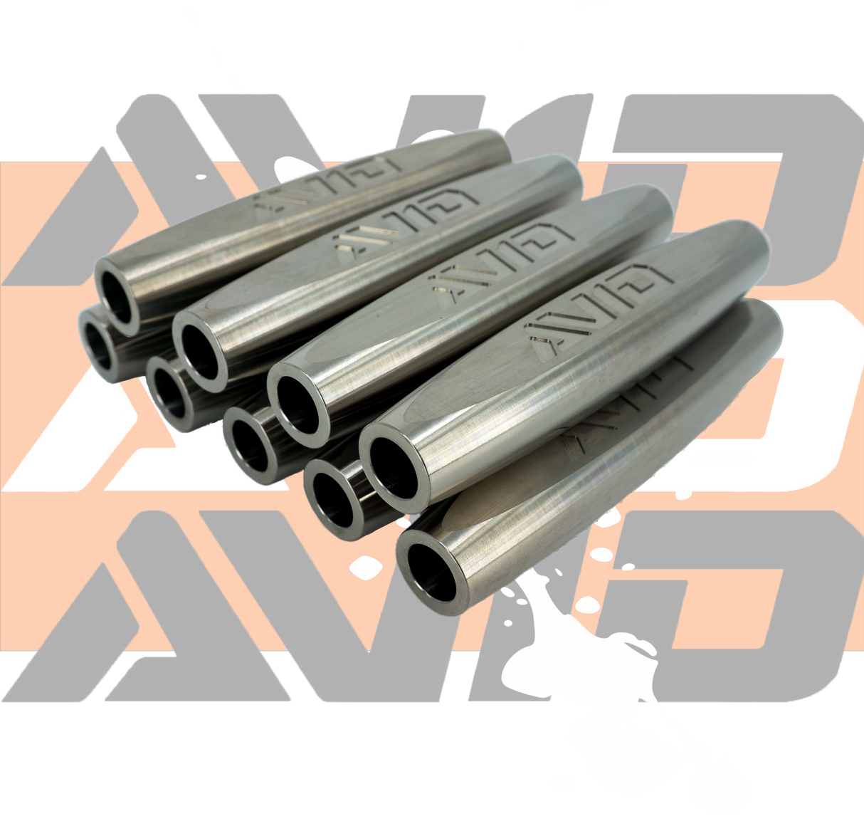 Titanium Tube Spacer, 5" Length, 12mm Bolt Hole
