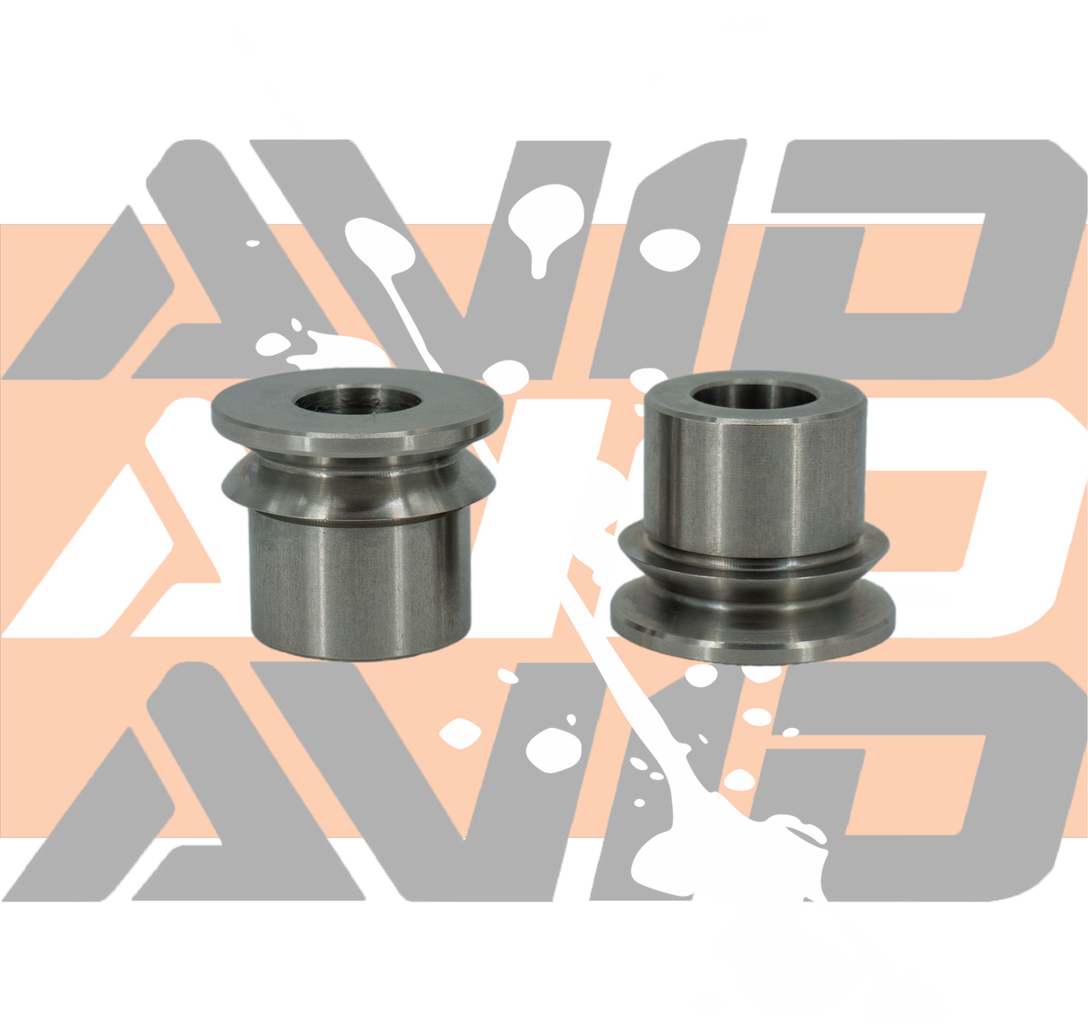 Misalignment, 1" Bearing to M14 Bolt Hole, Stack 55mm