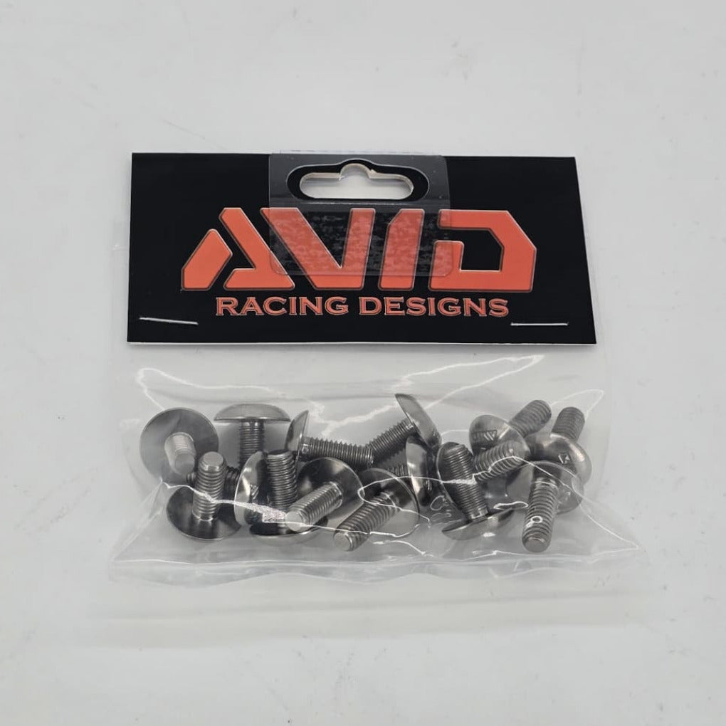 Titanium Body Bolt Kit, 15 Piece Torx Body