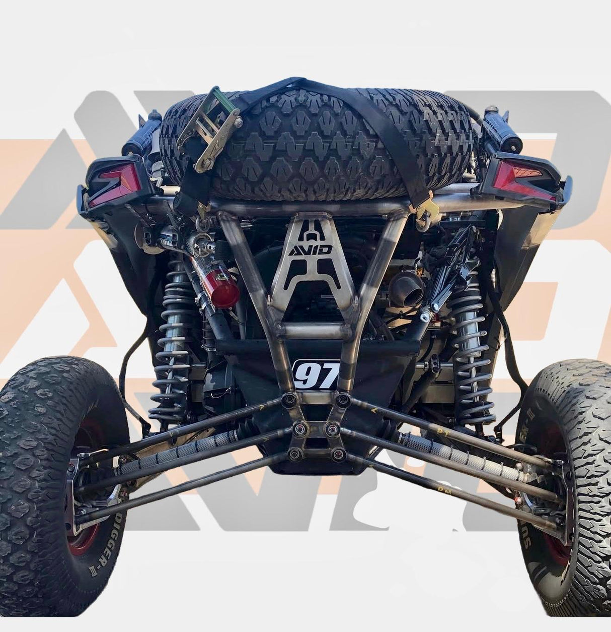 Can-Am X3 72" Race Rear Trailing Arm Kit