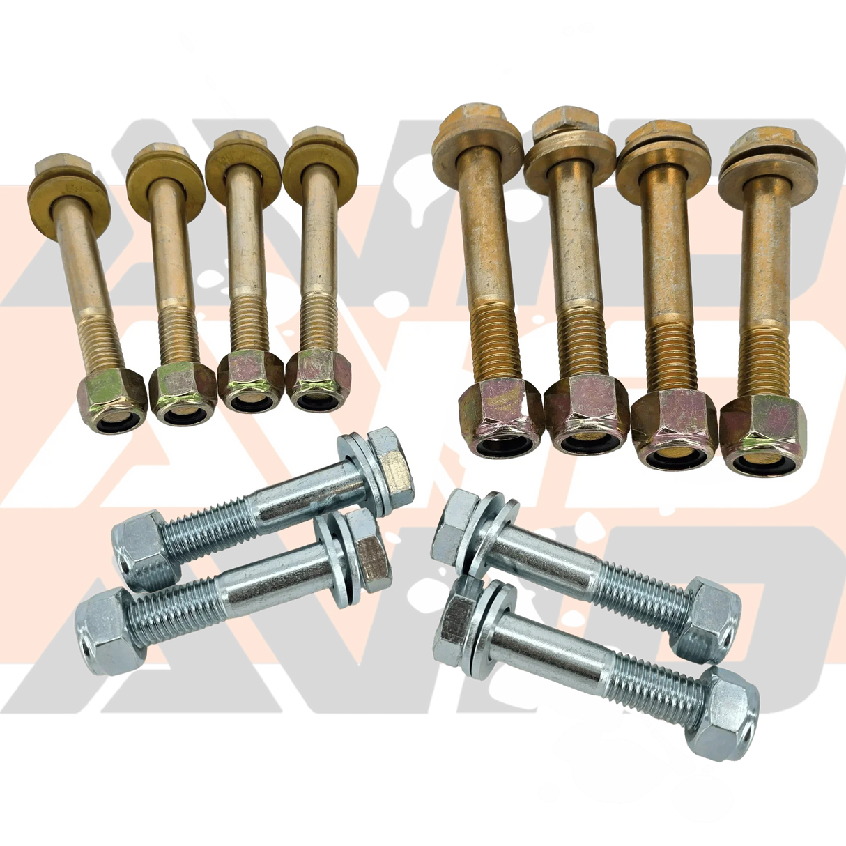 Pro R Front Outer Suspension HD Hardware Kit, 48 Pieces - AVID Racing