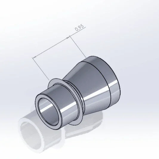 AVID Pro R Misalignment, 3/4 to 14mm, .750x.551x.715 (2.300TW) - AVID Racing
