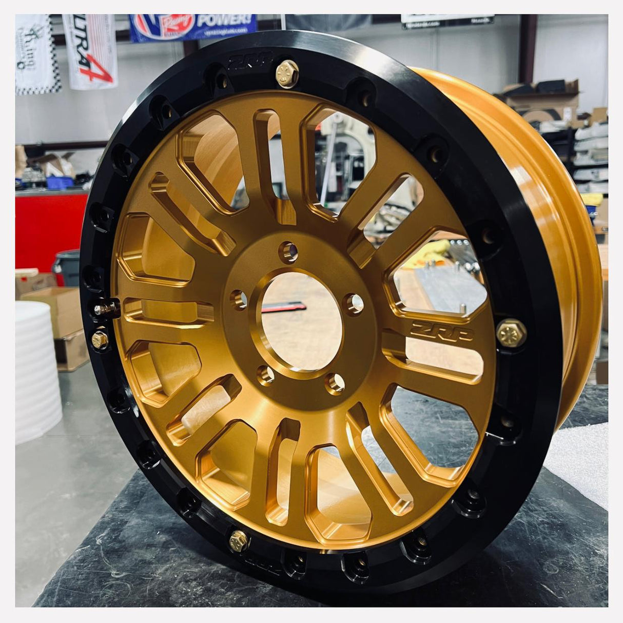 ZRP ZRPAPEX Forged Beadlock Wheel, 15"x5.5" - Pro-R / Turbo-R