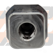 AVID Racing 7/8 Stem Cup, Bolt In — Threaded Bore View — AVID-UBC14-01_01 [AVID:13207ef4-cbd8-4cd3-b27c-dfc30bfedb8b]