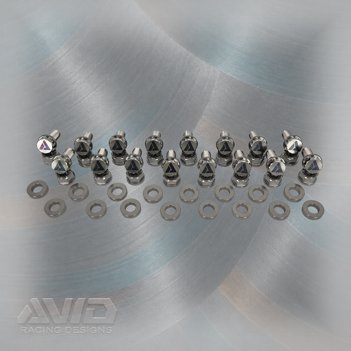 Can-Am Maverick X3 Factory Cage Mount Titanium Bolt Hardware Kit, 48 Piece | AVID Racing