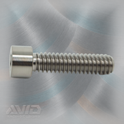 AVID Racing Titanium 3/16 Allen Cap Head Bolt, 1/4-20 x 1.000 inch | AVID Racing — Side View — 14-TCHB-1x0-20_03 [AVID:8809c75c-e7e3-4570-984f-a1167e01d6a1] [AVID-VERSION:4a78f442-5c4a-4368-bf5c-90910f510091]