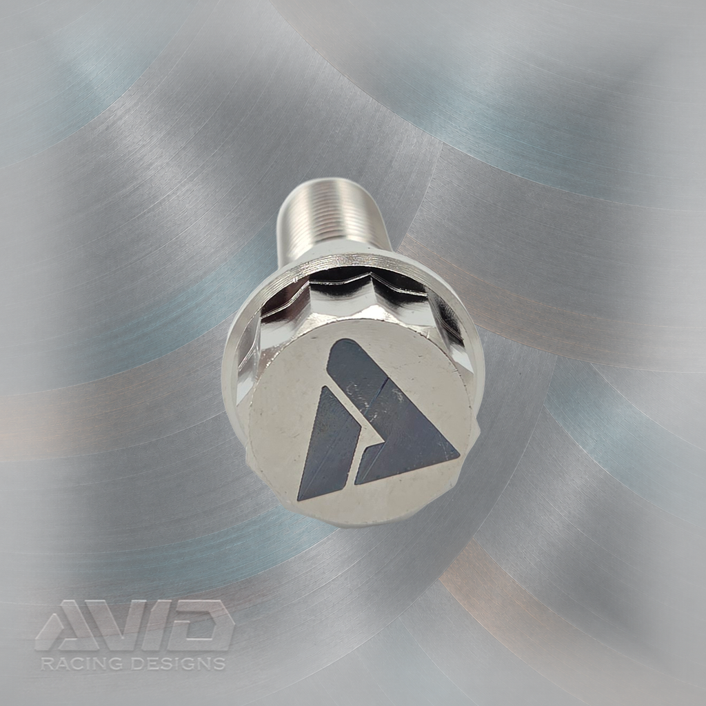 AVID Racing Titanium 12 Point Flange Bolt, M12 x 1.5 x 45 mm, 25 mm Thread | AVID Racing — Head Detail — M12-T12FB-45x20-15_03 [AVID:b17f22b3-e309-4439-a4d2-eb69f1be24a8] [AVID-VERSION:caafa4c4-aaf9-460c-9a24-760aadf03374]