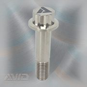 AVID Racing Titanium 12 Point Flange Bolt, M12 x 1.5 x 55 mm, 25 mm Thread | AVID Racing — Front View — M12-T12FB-55x30-15-H14_01 [AVID:1471ab45-86e5-46f1-b220-b54ab5515a94] [AVID-VERSION:5c531bb8-f3d8-4c71-9b2d-1574d74b54d6]