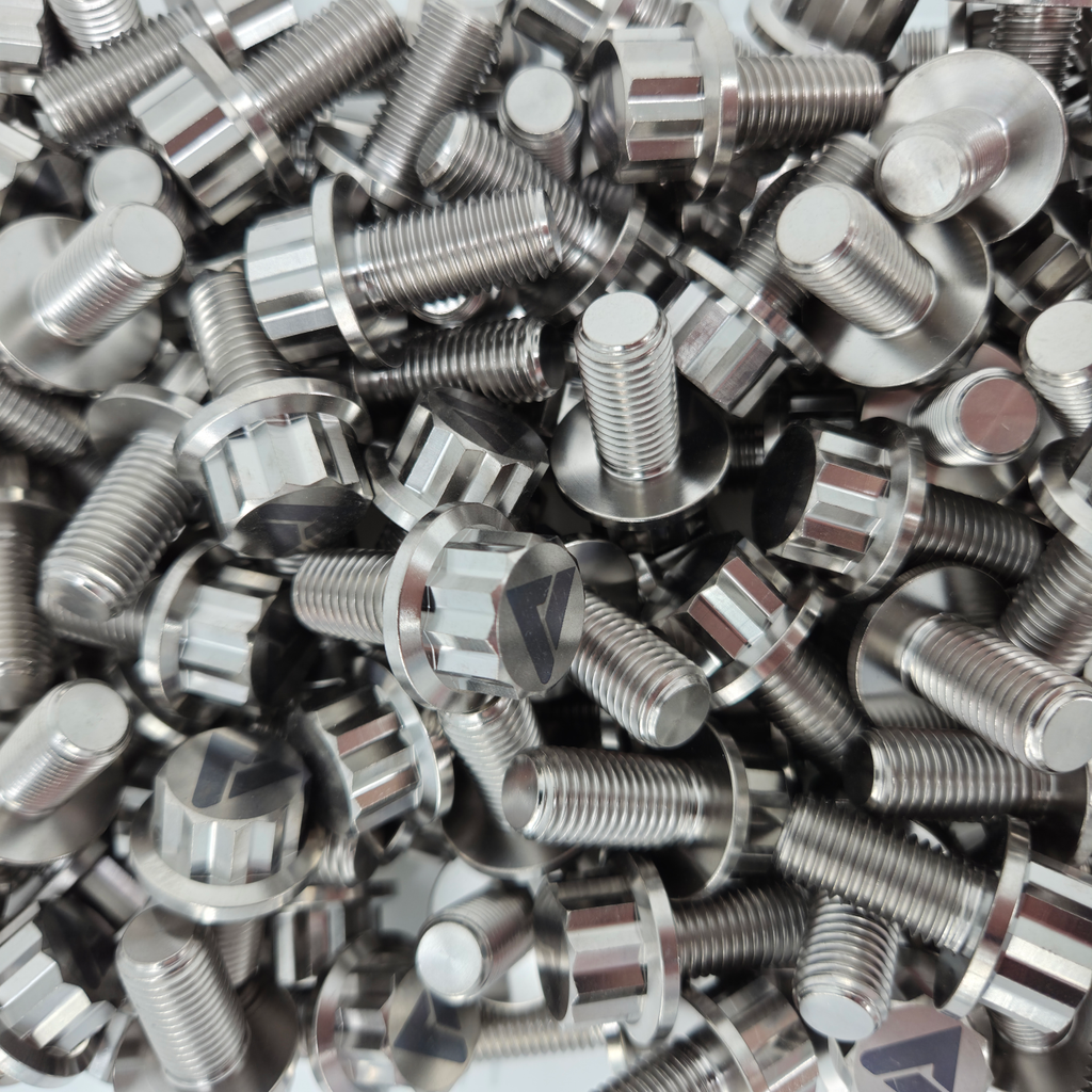 AVID Racing Titanium 12 Point Flange Bolt, M10 x 1.25 x 20 mm | AVID Racing — Bulk Hardware Detail — M10-T12FB-20x0-125_05 [AVID:57167233-73db-49fa-b557-1144a098aa51] [AVID-VERSION:0f1880ab-263d-4fa8-9ffa-02bdf689202d]