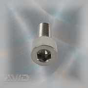AVID Racing Titanium Cap Head Bolt, M6 x 1.0 x 15 mm | AVID Racing — Component Detail — M6-TCHB-15x0-10_02 [AVID:7eecf0a8-6d6a-4de9-aa1e-7933ef32135a] [AVID-VERSION:1eb2d73b-12d8-4646-8187-cf30fe63e082]