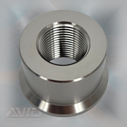 AVID Racing Titanium Weld-In Round Bung, 38mmx2.5mm Tube, 3/4-16 LH | AVID Racing — Threaded Bung Detail — AVID-TB-38x25x75-LHT_03 [AVID:66440ad5-239d-49a3-8421-5bd7106d3c87] [AVID-VERSION:983df6e1-a1c5-493f-9eab-1ecd9588f5c7]