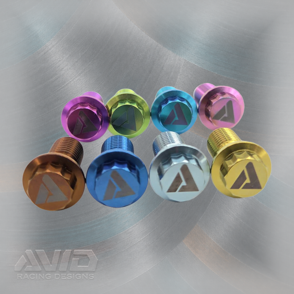 AVID Racing Titanium Banjo Bolt, M10 x 1.0 x 20 mm, 12 mm Thread | AVID Racing — Color Options — M10-TBAN-20x8-10_10 [AVID:8bc4c892-dbfa-4e7c-a5b9-a41e613326db] [AVID-VERSION:85277065-5b4c-46ad-90b0-1949c0b393d3]