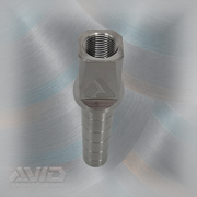 AVID Racing Titanium Threaded Bonded Bung, 32mmx4mm Tube, 3/4-16 RH | AVID Racing — Threaded End Detail — AVID-TIPB02-RHT_02 [AVID:3ce188a8-94e1-468a-bb62-3ce923184f2e] [AVID-VERSION:d87be39f-8d7d-4be7-9889-f1c85c6db936]