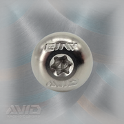 AVID Racing Titanium Pan Head Bolt, M6 x 1.0 x 25 mm | AVID Racing — Front View — M6-TPHB-25x0-10_03 [AVID:194de4fb-926d-4a4c-ae1d-731b3d15eeaf] [AVID-VERSION:62aac9b2-75c7-4617-8ea1-e6d8a6ba5761]