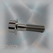 AVID Racing Titanium 12 Point Flange Bolt, M10 x 1.25 x 35 mm, 25 mm Thread | AVID Racing — Component Detail — M10-T12FB-35x10-125_02 [AVID:7622f3e8-a27b-4d8b-9c01-8c730e4f14cd] [AVID-VERSION:ac06c9c8-d87f-4c47-b59d-a747476fc17f]