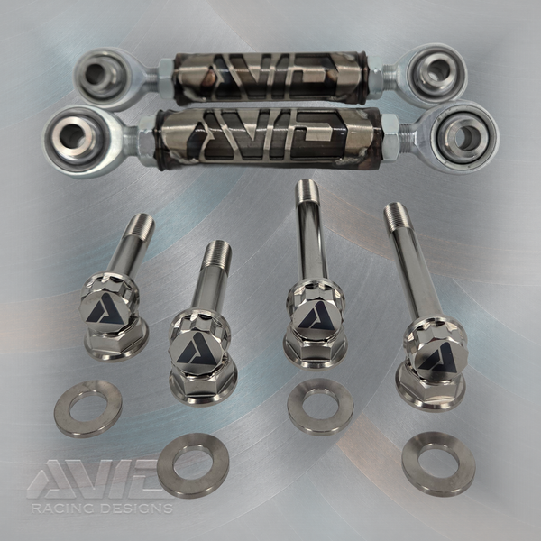 Can-Am Maverick R Chromoly Front Sway Bar Link Kit | AVID Racing