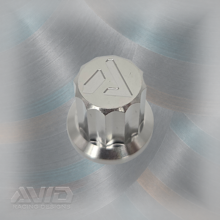 Titanium 12 Point Cap Head Nut, M10 x 1.25 | AVID Racing