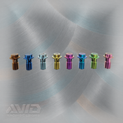 AVID Racing Titanium Banjo Bolt, M10 x 1.25 x 20 mm, 12 mm Thread | AVID Racing — Color Options — M10-TBAN-20x8-125_04 [AVID:47d14aa8-cbdb-489b-9666-4b9256becf89] [AVID-VERSION:6337d1cf-f754-4677-a80a-c823a8db5604]