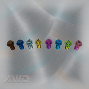 AVID Racing Titanium Banjo Bolt, M10 x 1.25 x 20 mm, 12 mm Thread | AVID Racing — Color Variant Lineup — M10-TBAN-20x8-125_06 [AVID:9bf0a70c-79d5-48ad-b4c5-57513914f1d4] [AVID-VERSION:05df98f0-0400-493c-9c70-79f7ab75427c]