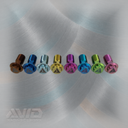 AVID Racing Titanium Banjo Bolt, M10 x 1.25 x 20 mm, 12 mm Thread | AVID Racing — Color Variant Lineup — M10-TBAN-20x8-125_08 [AVID:bff026a7-7429-4e1e-bb7d-f19f2e53661d] [AVID-VERSION:d33928be-ddf1-4a11-9041-80883c91c7ae]