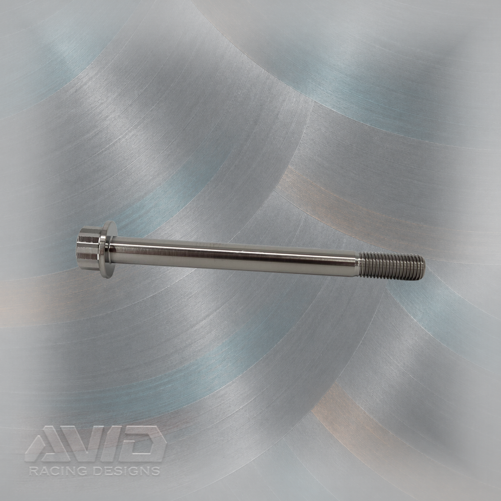 AVID Racing Titanium 12 Point Flange Bolt, M10 x 1.25 x 115 mm, 25 mm Thread | AVID Racing — Side Profile — M10-T12FB-115x90-125_02 [AVID:8df797a0-1d52-4689-a480-3e9378691d0f] [AVID-VERSION:00393577-e02d-4c62-9523-758817655dbc]