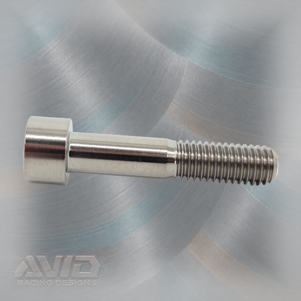 AVID Racing Titanium 6 mm Allen Cap Head Bolt, M8 x 1.25 x 40 mm, 20 mm Thread | AVID Racing — Side Profile — M8-TCHB-40x20-125_04 [AVID:7c961bc3-9c45-4743-92c7-0196b3541a8b] [AVID-VERSION:daf2a7ba-3d83-4ae5-bf0c-bac81e5c18b0]