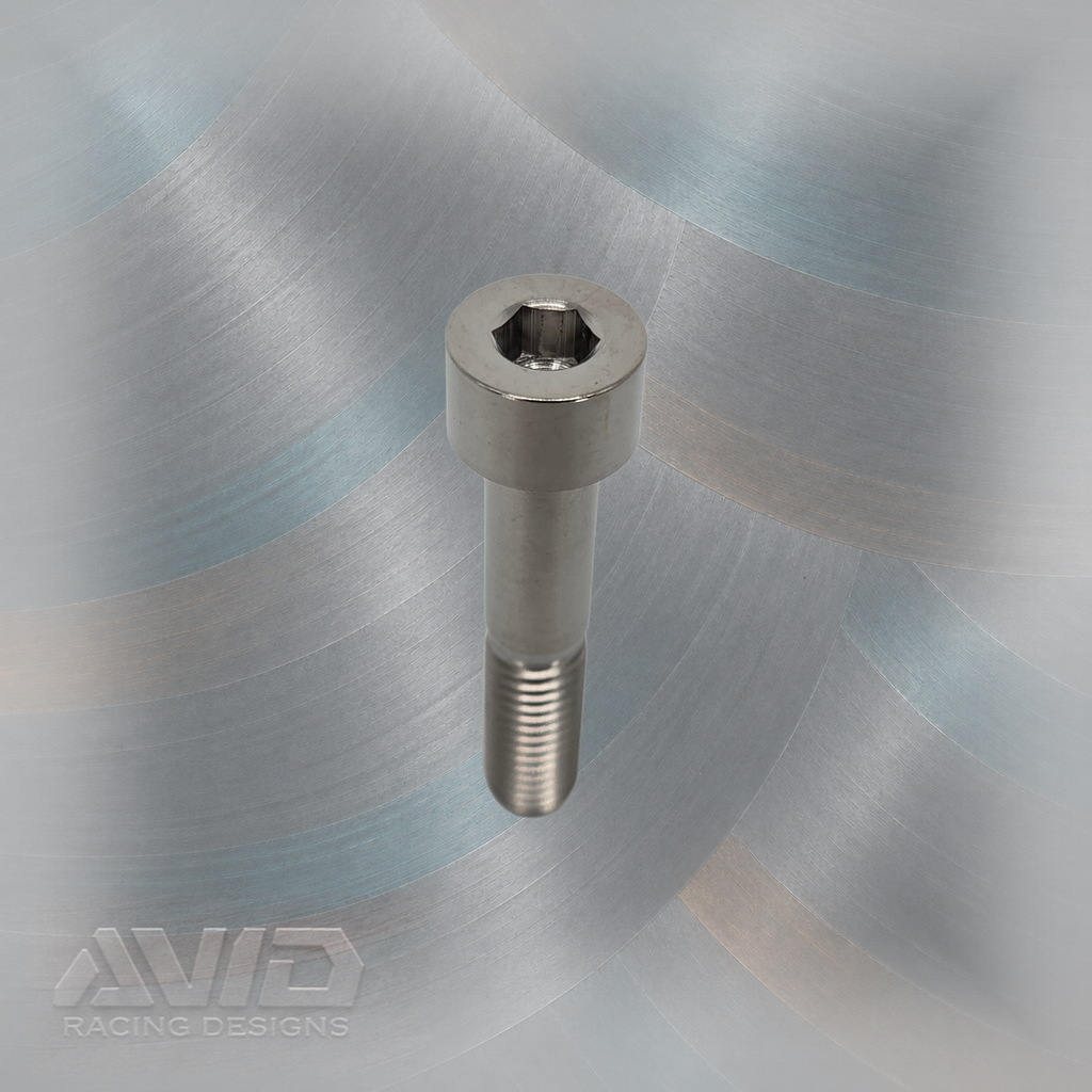 AVID Racing Titanium 6 mm Allen Cap Head Bolt, M8 x 1.25 x 40 mm, 20 mm Thread | AVID Racing — Component Detail — M8-TCHB-40x20-125_06 [AVID:ea4748eb-a19e-4a7b-bcef-b379910fa281] [AVID-VERSION:e2112ff9-20df-44ea-a58d-cfeb934b5908]