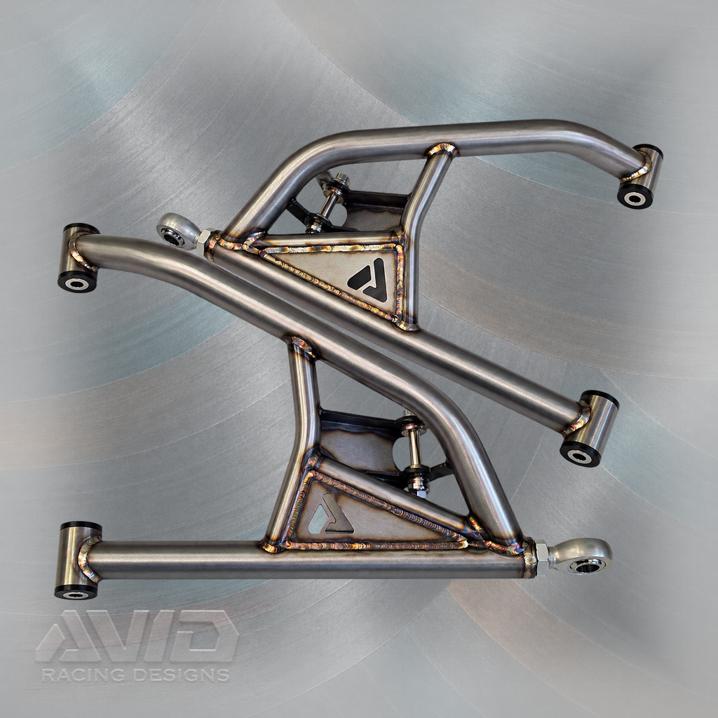 AVID Racing Polaris RZR Pro R Outlaw Series 64-Inch Chromoly Front Control Arm Kit | AVID Racing — Assembled Control Arm Pair — AVID-PROR-OLFCA-KIT1_01 [AVID:4a7ffa07-249b-4431-8846-2f458c83253c] [AVID-VERSION:a49a52c8-783d-498b-93ad-8922168b0369]