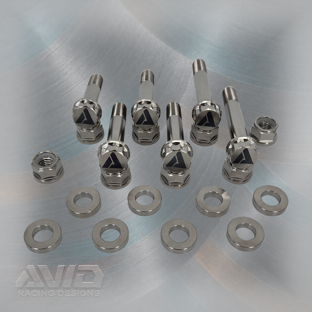 AVID Racing Polaris RZR Pro R Factory Sway Bar Link Mount Titanium Bolt Hardware Kit, 20 Piece | AVID Racing — Complete Kit — AVID-TIKIT45_03 [AVID:8f10145a-f65f-4dae-b032-b09bfdc6caec] [AVID-VERSION:a93368dc-2d8d-4fb6-884e-b676acdc421b]