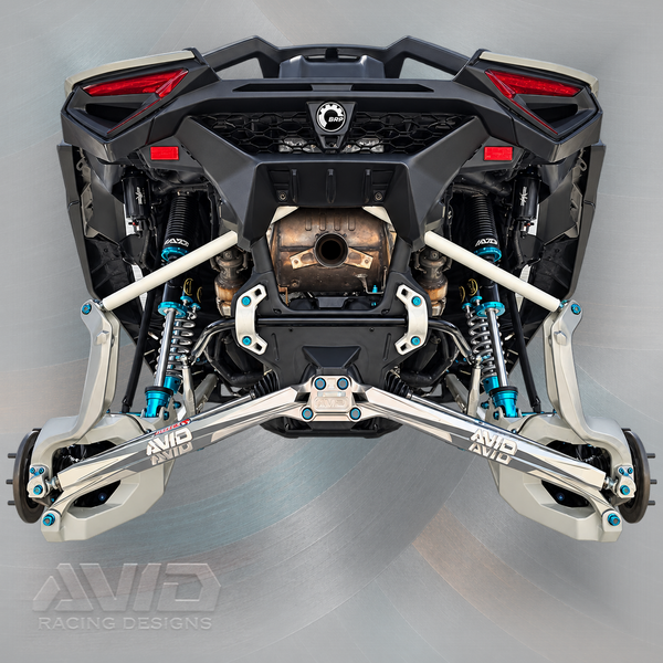 Can-Am Maverick R 2-Seater Billet High Clearance Radius Rod Kit - 7075-T6 | AVID Racing