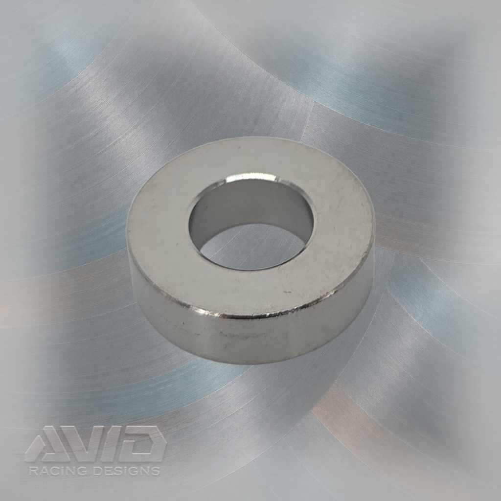 AVID Racing Titanium Washer, 8.5 mm ID x 17 mm OD x 5 mm Thick | AVID Racing — Single Washer Product View — M8-TFW-17x85x5_02 [AVID:8241208c-f214-40bb-9322-990b83a497a4] [AVID-VERSION:27fc1d32-1368-41d9-b518-fe5d8e0c9a00]