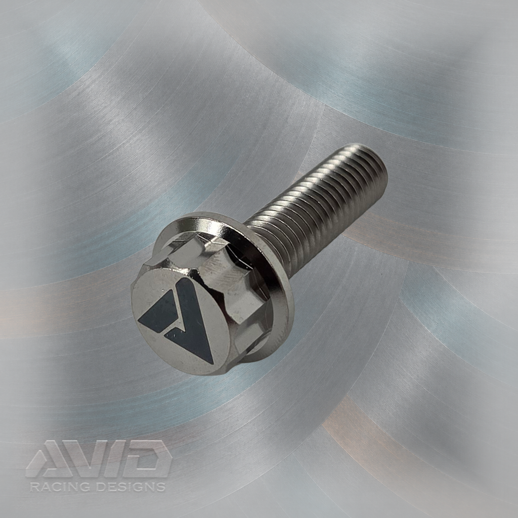 AVID Racing Titanium 12 Point Flange Bolt, M8 x 1.25 x 30 mm | AVID Racing — Single Bolt Detail — M8-T12FB-30x0-125_02 [AVID:fbac11d3-0712-4019-8a24-eae7d78c8abd] [AVID-VERSION:6a5c4fc1-c22e-48af-90a4-51b1f4361a71]