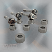 AVID Racing Can-Am Defender Factory Rear Shock Replacement Titanium Bolt Hardware Kit, 12 Piece | AVID Racing — Complete Kit — AVID-TIKIT38_03 [AVID:dba1663f-f61f-4138-afc3-478d38f01cad] [AVID-VERSION:5b3f67df-0d56-4fab-a508-d5e949130e31]