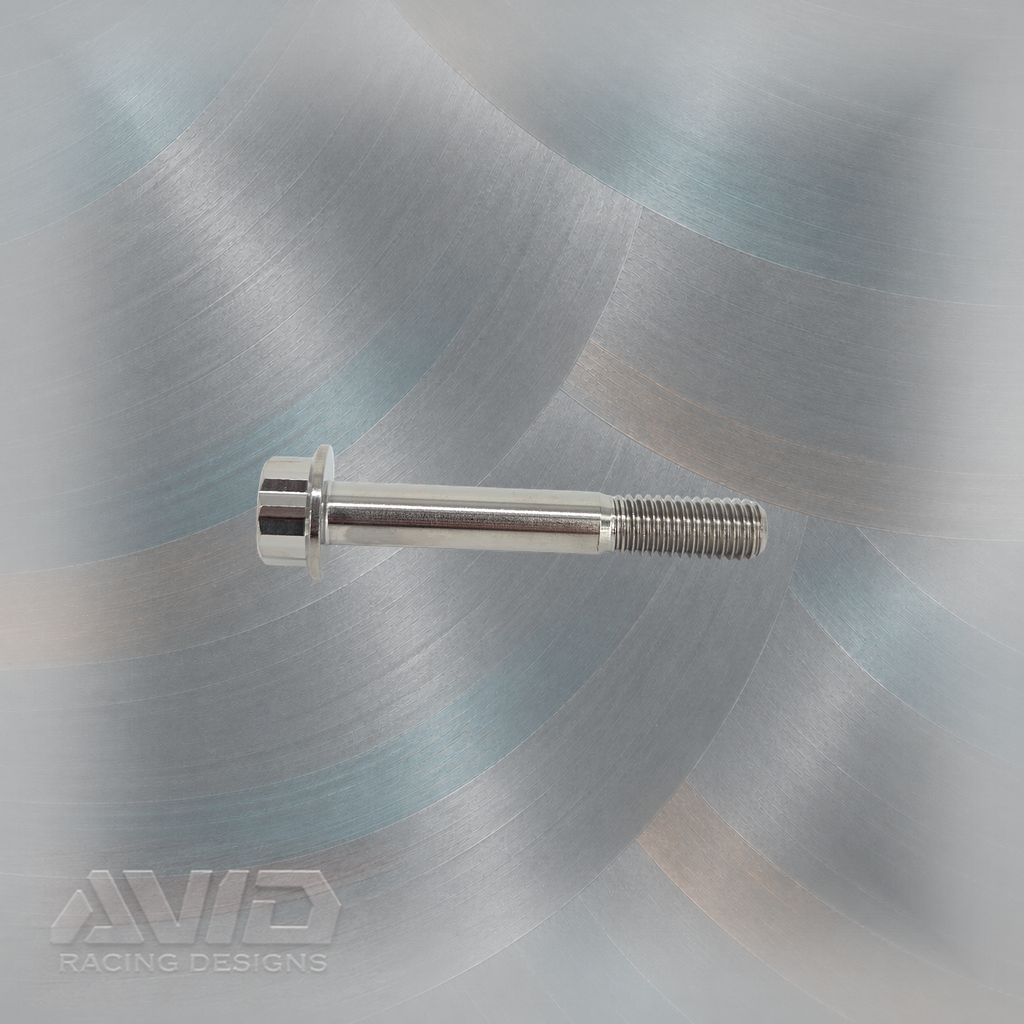 AVID Racing Titanium 12 Point Flange Bolt, M8 x 1.25 x 55 mm, 20 mm Thread | AVID Racing — Side Profile — M8-T12FB-55x35-125_03 [AVID:fde25369-1bf1-48cd-8c02-f22ac711cac9] [AVID-VERSION:1c565e60-d7ac-4be5-8982-8f60bc59cd8b]