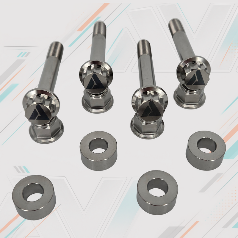 AVID Racing Can-Am Defender Factory Front Shock Replacement Titanium Bolt Hardware Kit, 12 Piece | AVID Racing — Complete Kit — AVID-TIKIT37_01 [AVID:9920cee6-9603-4b81-876b-cefd0f2482ea] [AVID-VERSION:beb99ff9-945b-4b54-9c3d-8505ec0e3e33]