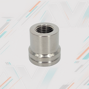AVID Racing Titanium Weld-In Round Bung, 25mmx1.5mm Tube, M14x1.5 LH | AVID Racing — Upright Threaded Opening — AVID-TB-25x22xm14-LHT_01 [AVID:e365fe14-6cb8-4686-90a4-4d7c2f0900a7] [AVID-VERSION:8ae55538-284a-4740-b2b7-32b95698b640]